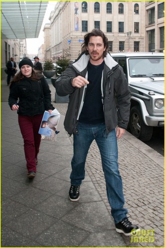  Christian Bale & Family: Berlin Bunch
