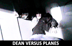 Dean vs. Planes - supernatural fan art