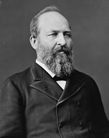  James Abram Garfield (November 19, 1831 – September 19, 1881