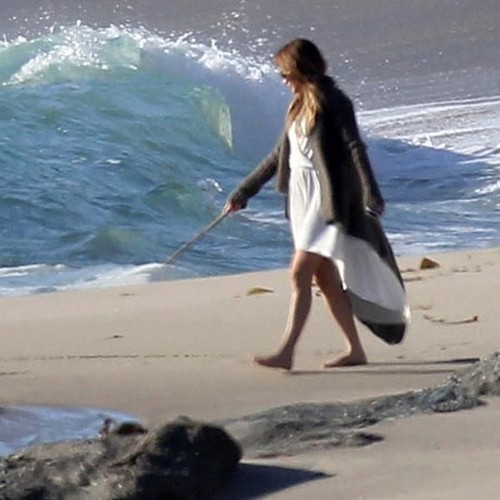 Jennifer & Casper on Valentines Day, Malibu ساحل سمندر, بیچ 14/02/12