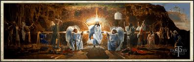 Jesus Christ Resurrection mural