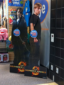 Life-sized Katniss and Peeta standees at FYE - the-hunger-games photo