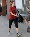 Nikki Reed heading to the gym in Studio City, California - February 16, 2012. - nikki-reed photo