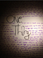 One Thing ! x <#3 - one-direction photo