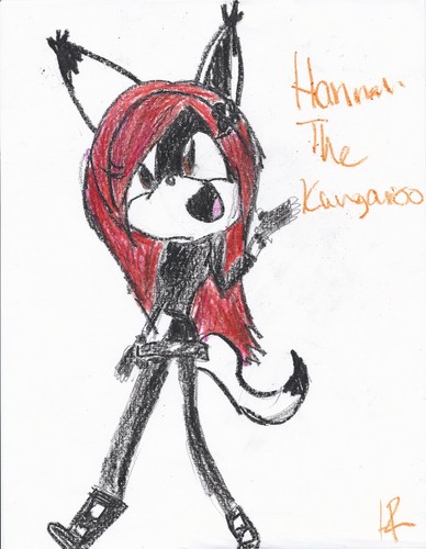 Pics of my Character, Hannah the Kangaroo