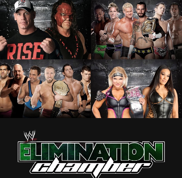 WWE Elimination Chamber - WWE Main Events Fan Art (29189361) - Fanpop