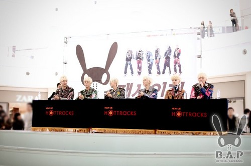 B.A.P. first fan signing event 