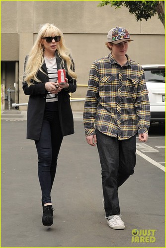Cody & Lindsay Lohan: Panamera Pair