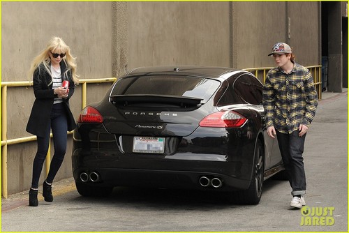  Cody & Lindsay Lohan: Panamera Pair