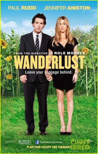 Jennifer Aniston & Paul Rudd: New 'Wanderlust' Poster & Stills!