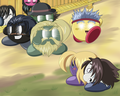 Kirby's Gone Anime - kirby fan art