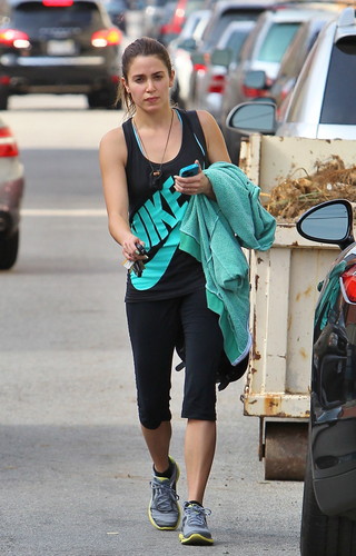  Nikki Reed leaving the gym in Studio City, California - February 20, 2012.