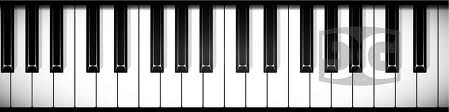  Pianoforte Keys Banner