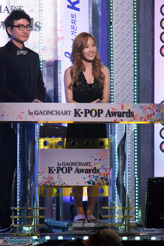 Taeyeon @ 1st Gaon Chart के पॉप Award
