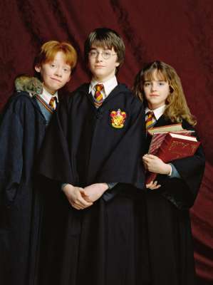  The trio - Harry Potter and the Philosophers stone