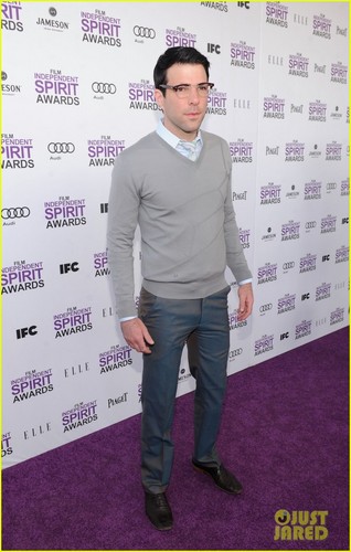  Zachary Quinto - Spirit Awards 2012