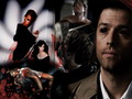 supernatural - Castiel & Ruby wallpaper