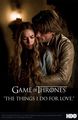 Cersei Baratheon and Jaime Lannister poster - house-lannister photo