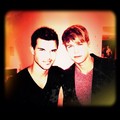 Chord with Taylor Lautner - glee photo