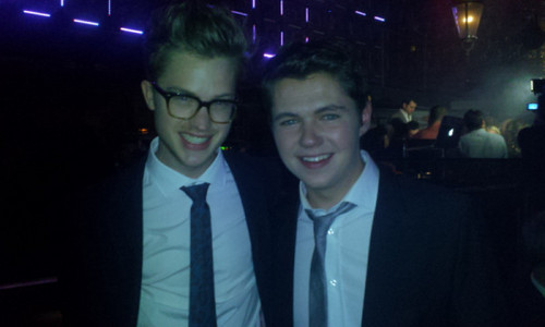  Dameron after performing at the OK Magazine Oscar Party