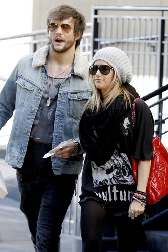 FEBRUARY 23RD- Ashley and Martin Johnson shopping in Beverly Hills