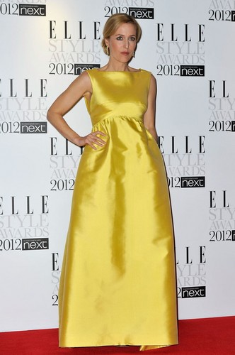  Gillian Anderson, ELLE Style Awards 2012