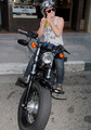 Josh Bikes in Beverly Hills  - josh-hutcherson photo
