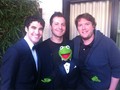 More Darren Criss with Kermit! - glee photo