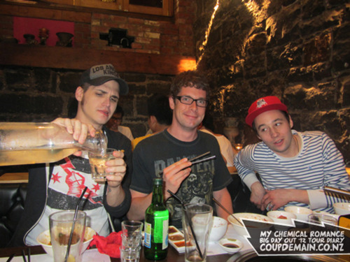 My Chemical Romance’s Big Tag Out Foto tour diary~!