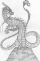 My Dragon - drawing photo