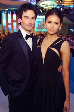 Nina and Ian at the Elton John's Oscars viewing party!