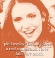 Nina has a crush on Paul - the-vampire-diaries fan art