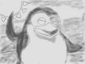 Private (quick sketch)  - penguins-of-madagascar fan art