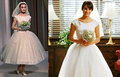 Rachel's wedding dress based on Audrey Hepburn's - glee photo