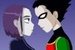 Robin & Raven - teen-titans icon