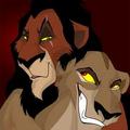Scar & Zira - the-lion-king fan art