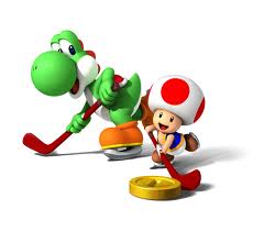  Toad and Yoshi Hockey
