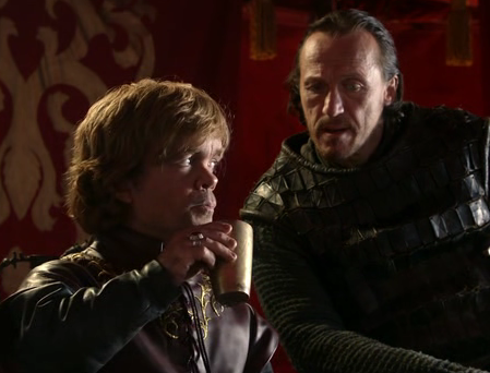  Tyrion Lannister and Bronn