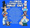 all i know i learned from family guy - family-guy photo