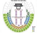 BTW Ball Tour in South Korea - venue map - lady-gaga photo
