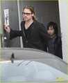 Brad Pitt & Maddox: Guitar Guys! - brad-pitt photo