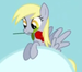 Derpy with a rose - my-little-pony-friendship-is-magic icon
