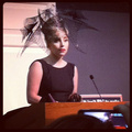 Gaga Making a speech at Harvard - lady-gaga photo