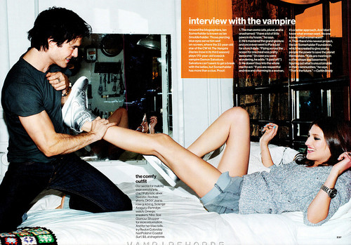  Ian in Glamour Magazine (April 2012).