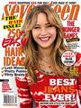 Jen on the Cover of the April Issue of Seventeen Magazine - jennifer-lawrence photo