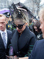 Lady Gaga arriving at Harvard University - lady-gaga photo