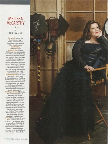  Melissa McCarthy - Entertainment Weekly