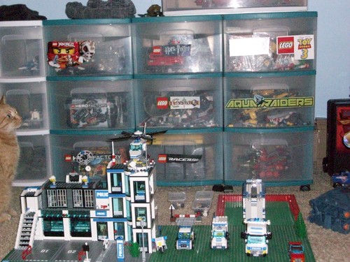  My brother's Lego collection O_O