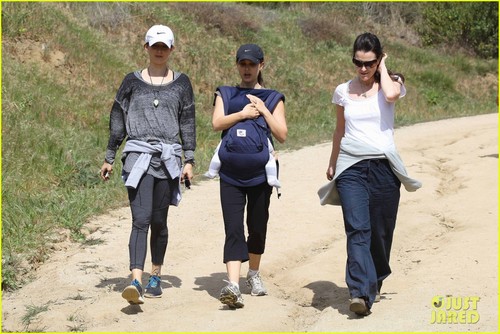 Natalie Portman: Hiking with Aleph!