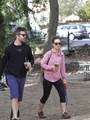 Olivia Wilde Hikes WIth Friends At Griffith Park - olivia-wilde photo